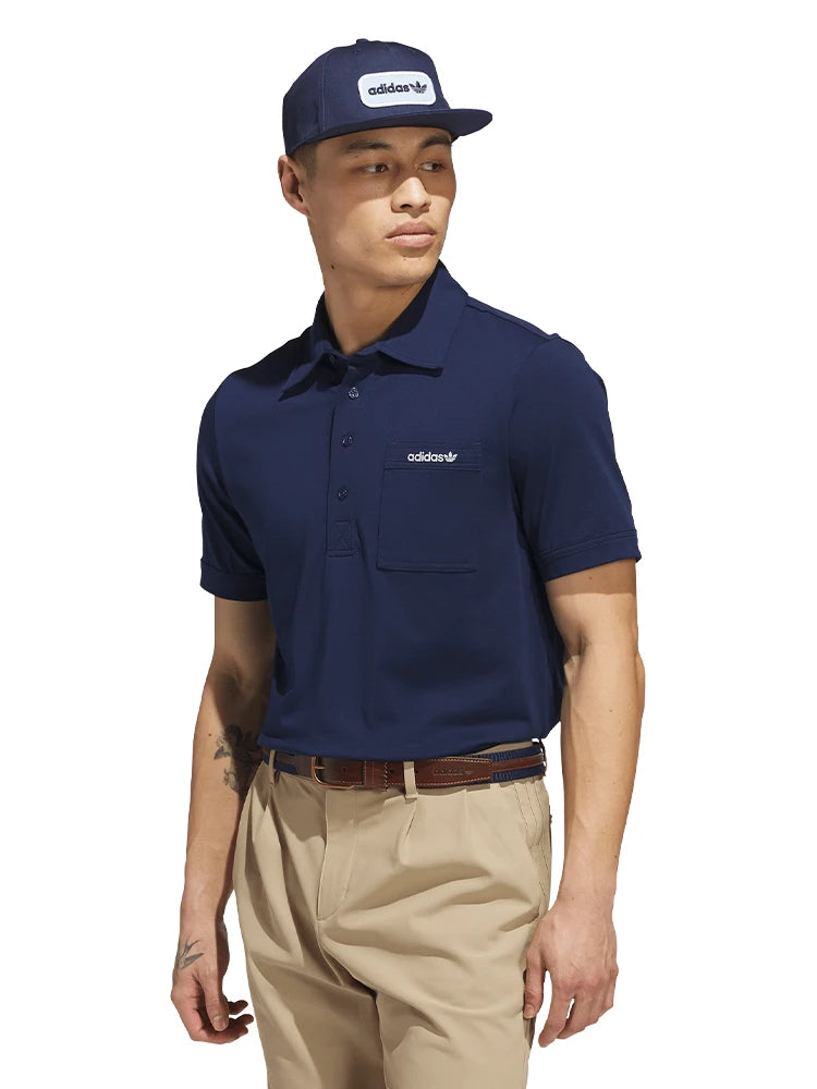 adidas Originals Pocket Polo - Night Indigo