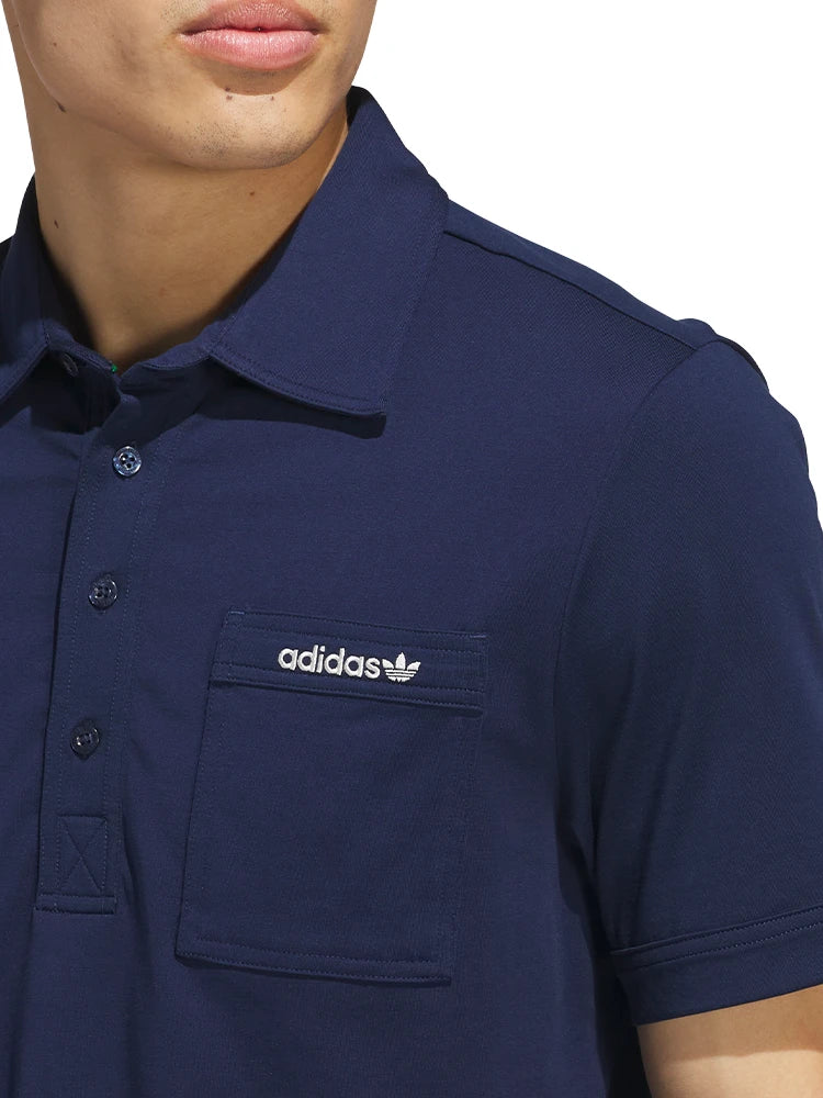 adidas Originals Pocket Polo - Night Indigo
