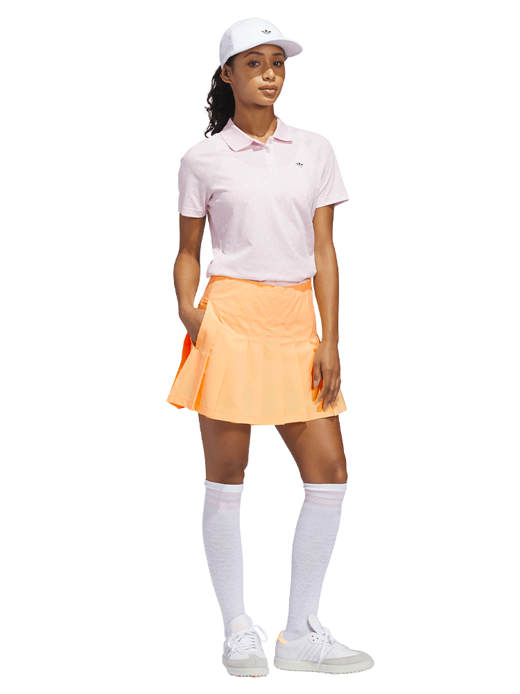 adidas Originals Womens Pleated Skort - Ice Tangerine