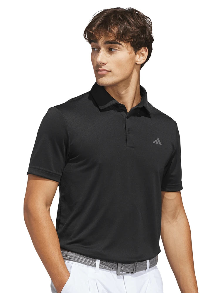 adidas Performance Solid Polo Shirt - Black