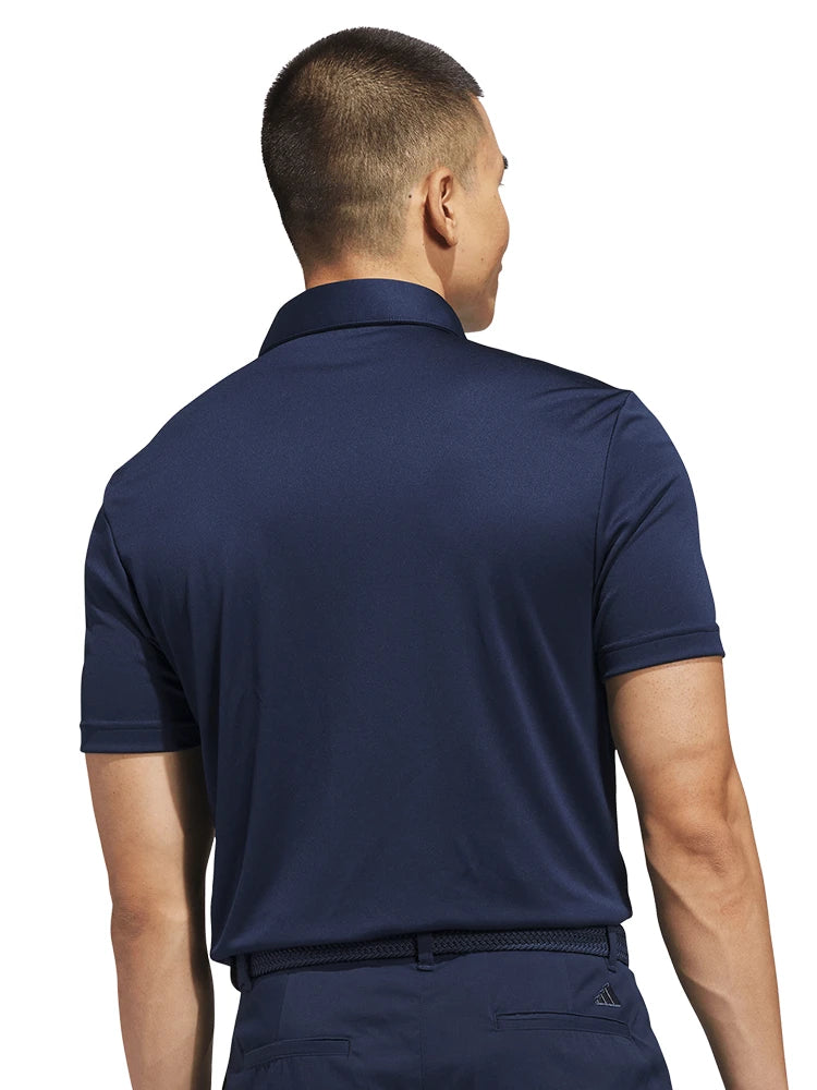 adidas Performance Solid Polo Shirt - Collegiate Navy
