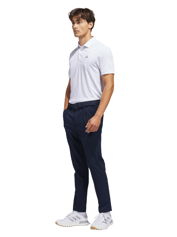 adidas Performance Solid Polo Shirt - White