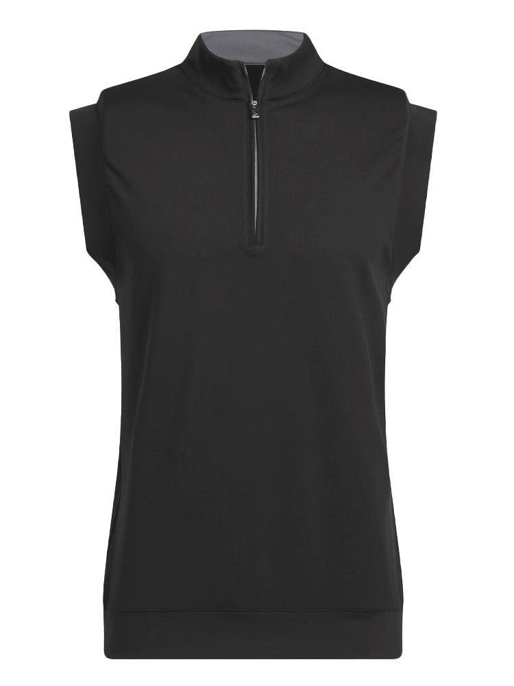 adidas Ultimate365 Classic Quarter-Zip Vest - Black