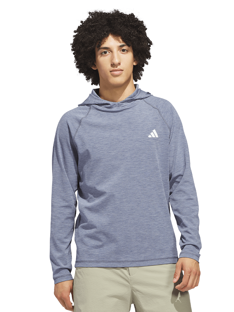 adidas Ultimate365 Heather Hoodie - Collegiate Navy Mel.