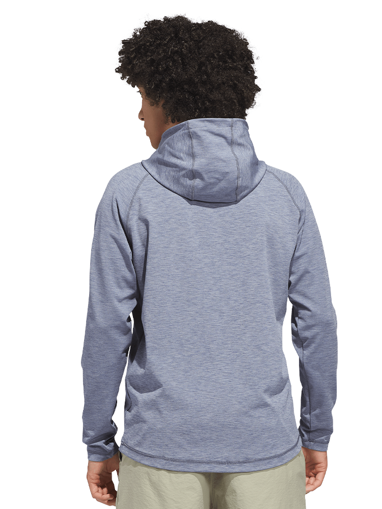 adidas Ultimate365 Heather Hoodie - Collegiate Navy Mel.