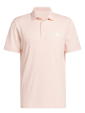 adidas Ultimate365 Jacquard Polo Shirt - Blush Pink