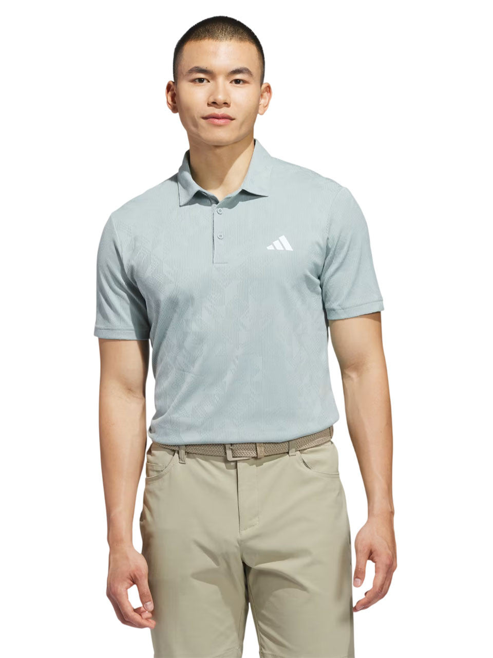 adidas Ultimate365 Jacquard Polo Shirt - Wonder Sage