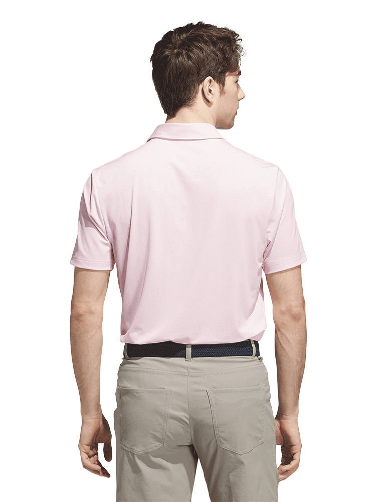 adidas Ultimate365 Mini Bunker Polo Shirt - Clear Pink