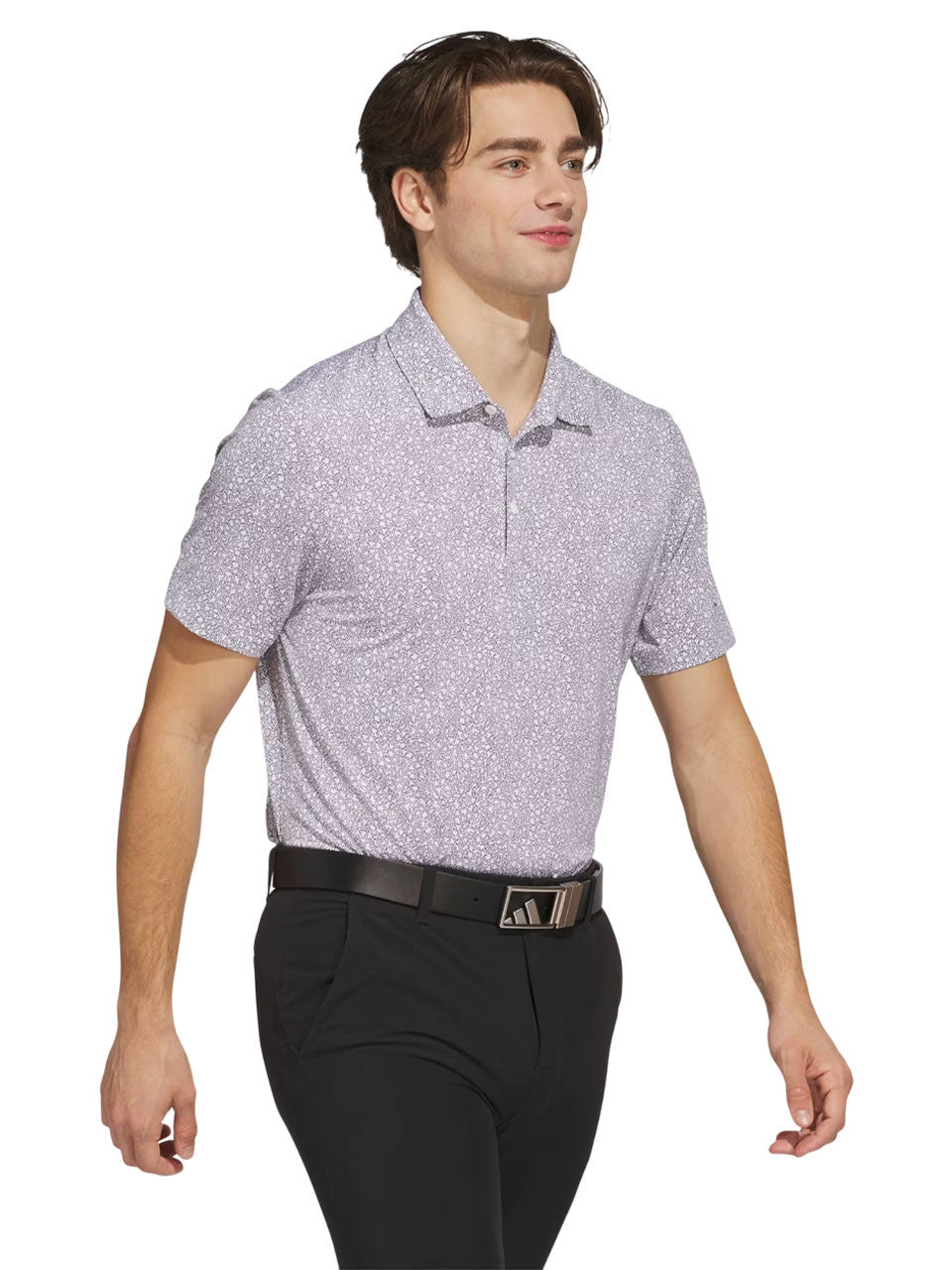 adidas Ultimate365 Mini Bunker Polo Shirt - White/Black