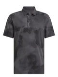 adidas Ultimate365 Printed Cool Feeling Tour Polo Shirt - Black/Grey Six
