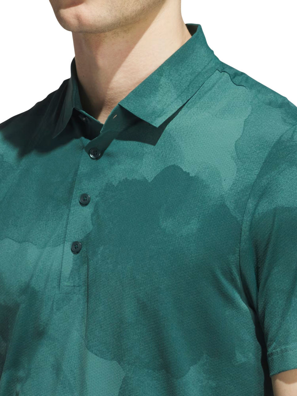 adidas Ultimate365 Printed Cool Feeling Tour Polo Shirt - Aurora Ivy