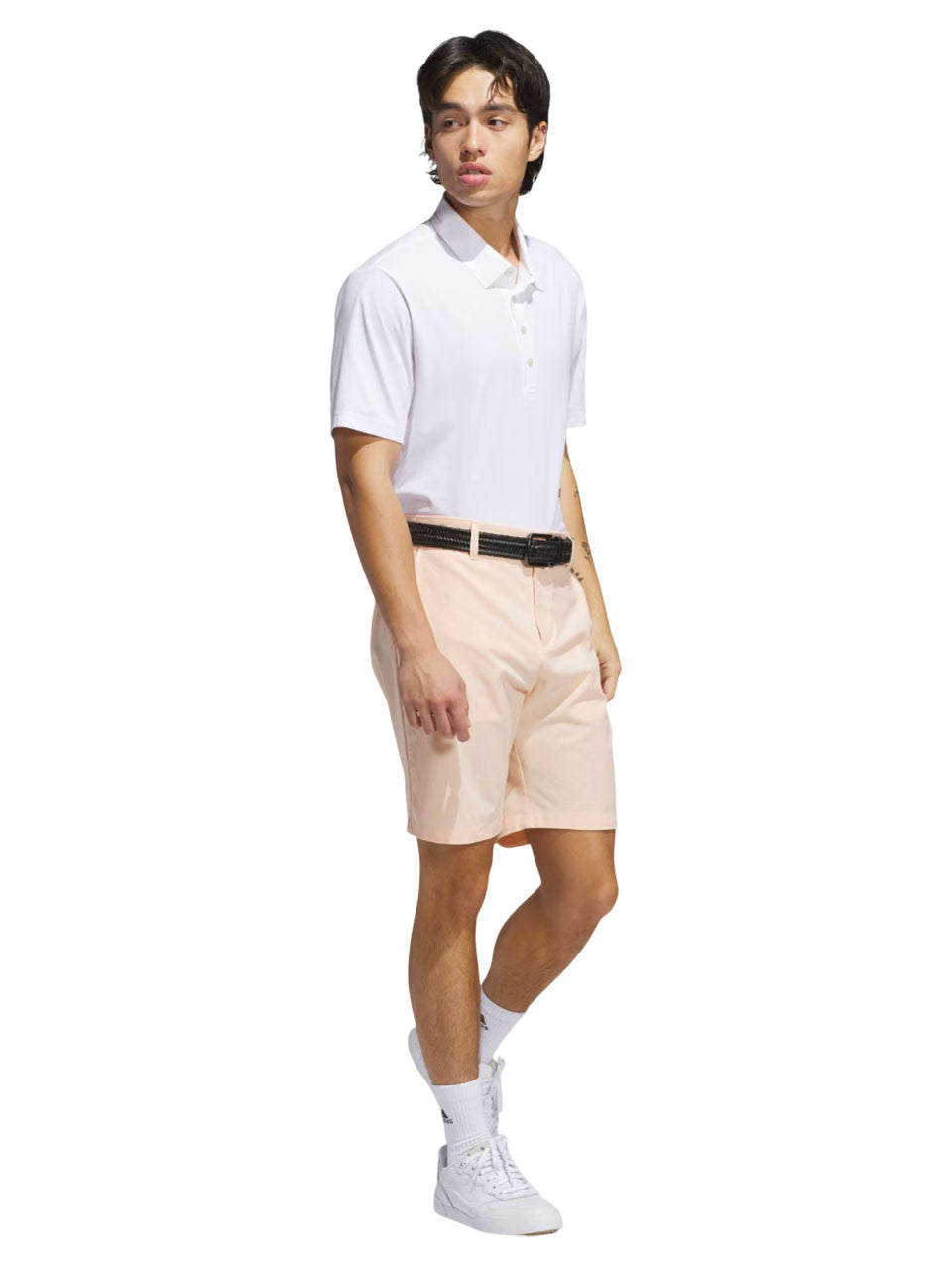 adidas Ultimate365 Textured 9-Inch Short - Powder Coral