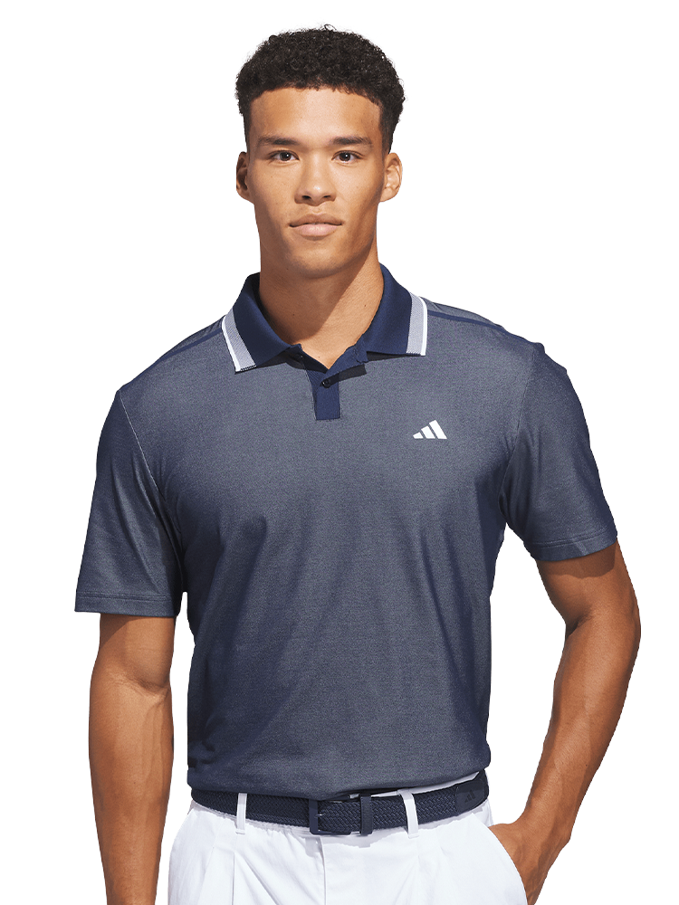 adidas Ultimate365 Tour Twistknit Pique Polo Shirt - Collegiate Navy