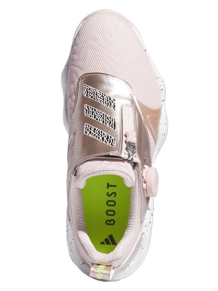 adidas Womens Codechaos BOA 25 Spikeless Golf Shoes - Sandy Pink/Core Black