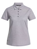 adidas Womens Ottoman Short Sleeve Polo Shirt - Black