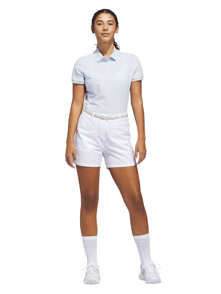 adidas Womens Ultimate365+ Twistweave 5-inch Short - White