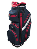 Pre-Owned Wilson Staff Exo Dry Cart Bag - Navy Red