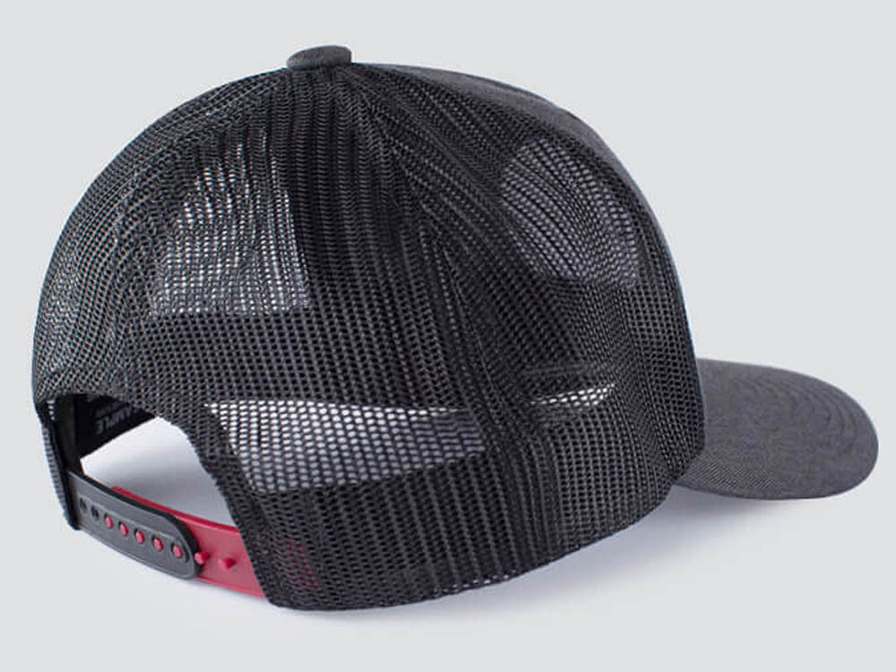 TravisMathew The Patch Cap - Heather Grey Pinstripe