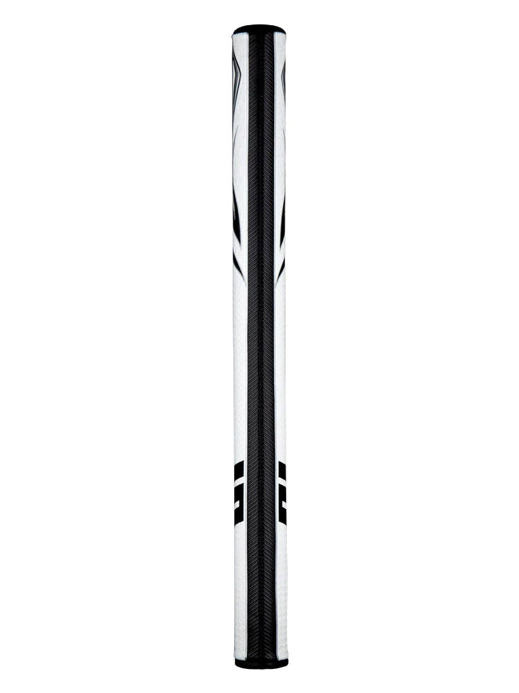 SuperStroke Zenergy XL Flatso 2.0 Plus Putter Grip - White/Black