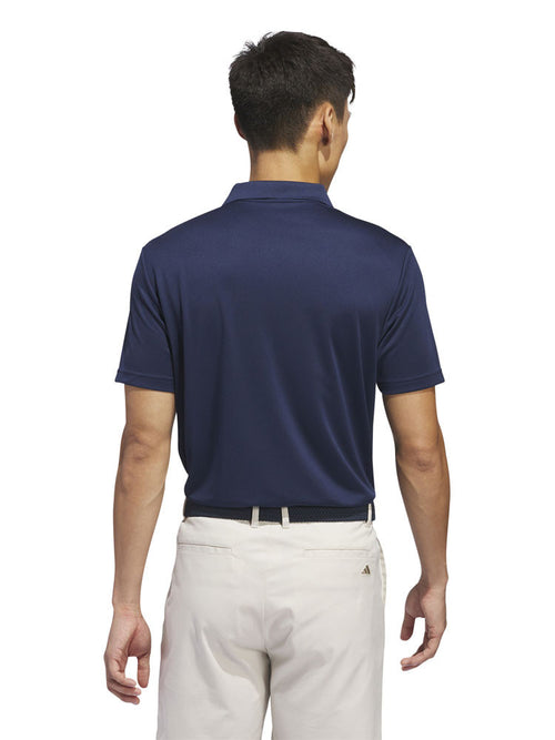 adidas Core Performance PrimeGreen Polo Shirt - Collegiate Navy