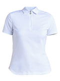 Nivo Womens Naila II Short Sleeve Polo - White