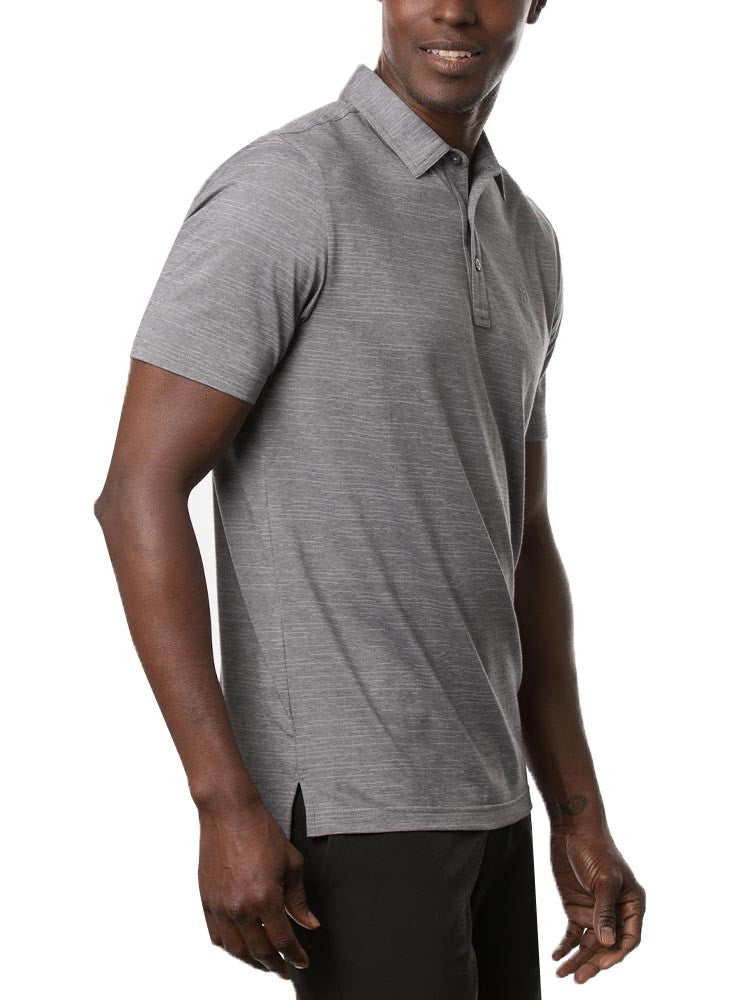 TravisMathew The Heater Polo - Sleet/Quiet Shade