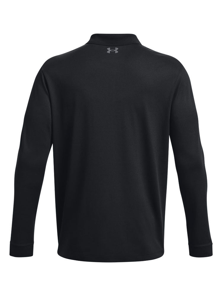 Under Armour Matchplay Long Sleeve Polo - Black