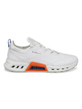 Ecco M BIOM C4 Golf Shoes - White/Mazzarine Blue
