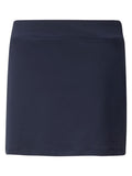 Puma JR Girls Knit Golf Skort - Navy Blazer