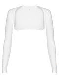 SParms Sun Protection Shoulder Wrap (Shawl) - White