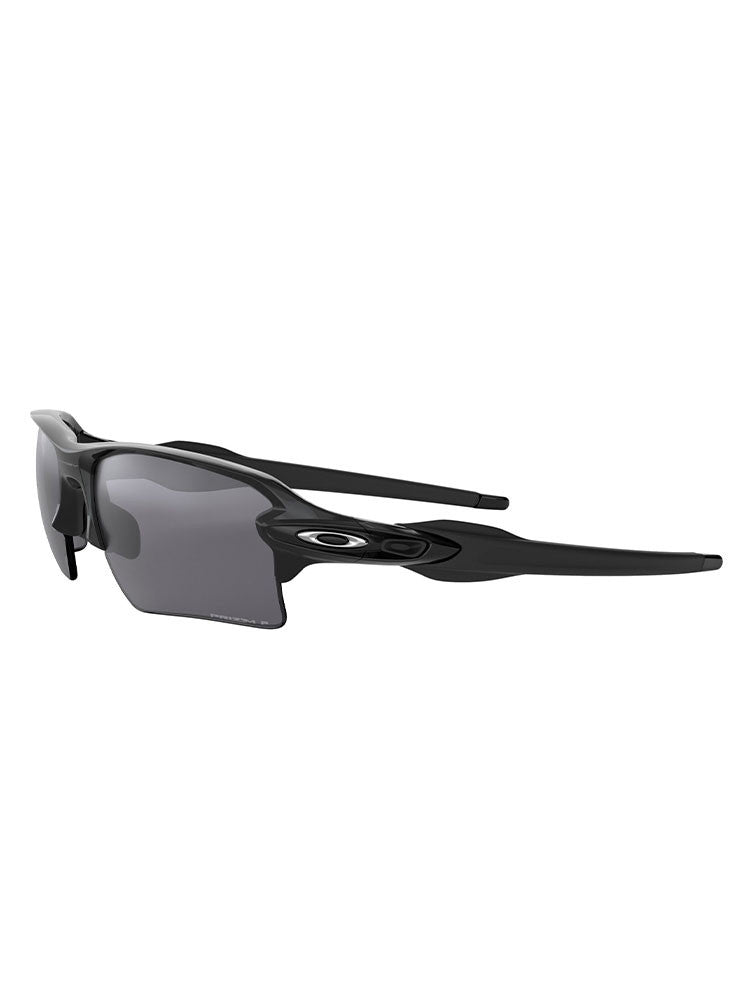 Oakley Flak 2.0 XL Sunglasses - Polished Black w/ Prizm Black Polarised