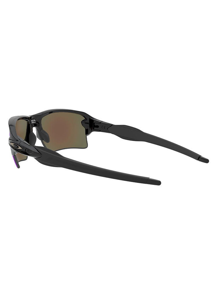 Oakley Flak 2.0 XL Sunglasses - Polished Black w/ Prizm Sapphire Polarised