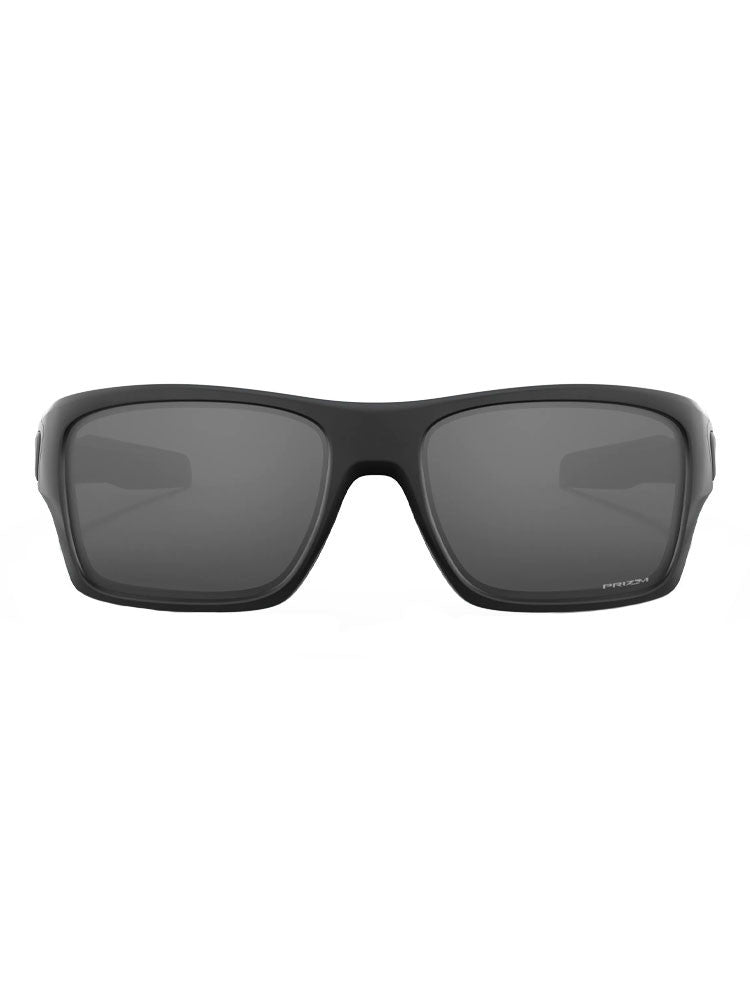 Oakley Turbine Sunglasses - Polished Black w/ Prizm Black Polarised