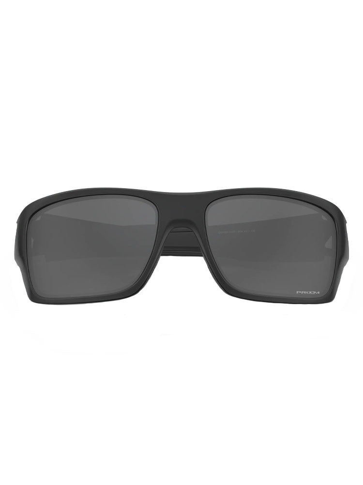 Oakley Turbine Sunglasses - Polished Black w/ Prizm Black Polarised